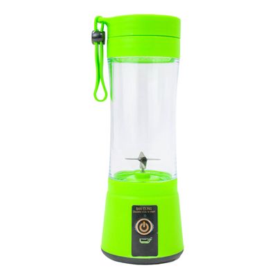 Juice Cup Mini Liquidificador Portátil USB 380ml Elétrico Azul – Bateria Recarregável e Design Compacto Cor:Verde