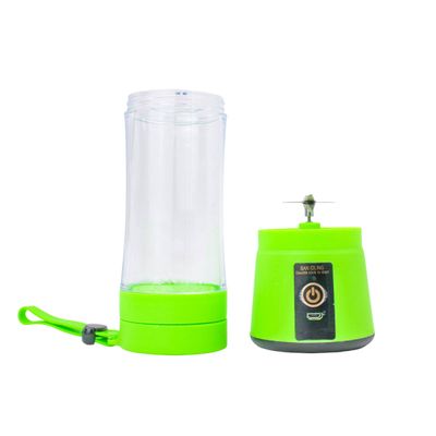 Juice Cup Mini Liquidificador Portátil USB 380ml Elétrico Azul – Bateria Recarregável e Design Compacto Cor:Verde