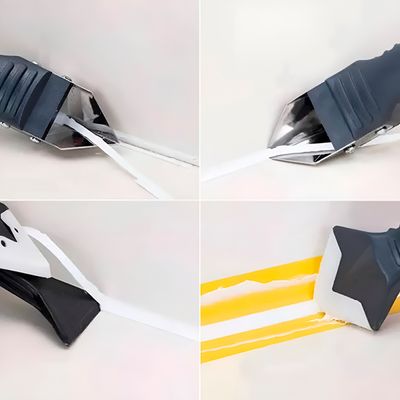 Espátula de Rejunte Profissional 5 em 1 com Pontas de Silicone – Acabamento Perfeito. Aplicação Rejunte