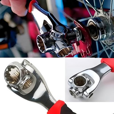Chave Universal Dupla Multifuncional 360° Ferramenta - Praticidade e Versatilidade em Uma Só Ferramenta | 8 em 1