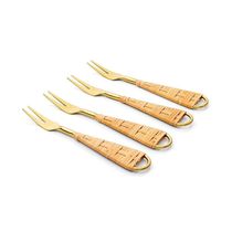 Conjunto De Talheres Copa E Cia Para Aperitivo Finger Food 4 Peças Garbo Rattan