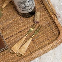 Conjunto De Talheres Copa E Cia Para Aperitivo Finger Food 4 Peças Garbo Rattan
