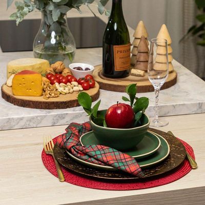 Guardanapo Copa E Cia 4 Peças Home 45x45cm Natal Holiday