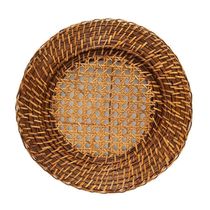 Sousplat Copa E Cia Rattan E Bambu Natural