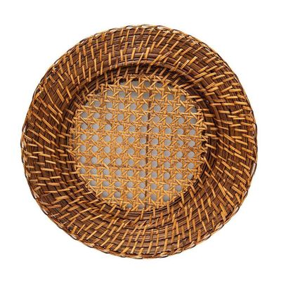 Sousplat Copa E Cia Rattan E Bambu Natural