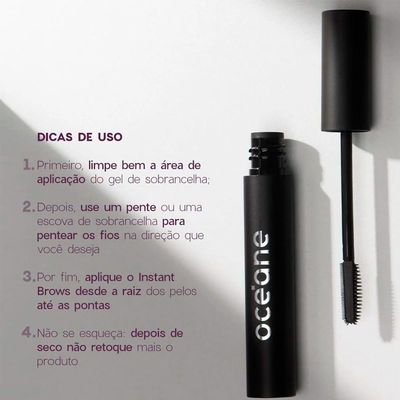 Océane Instant Brows - Gel De Sobrancelha Incolor 7g