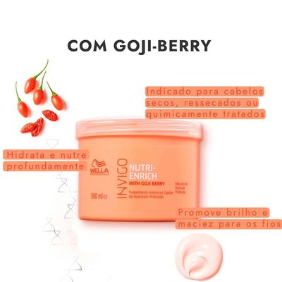 Wella Invigo Nutri-enrich - Máscara Capilar 500ml