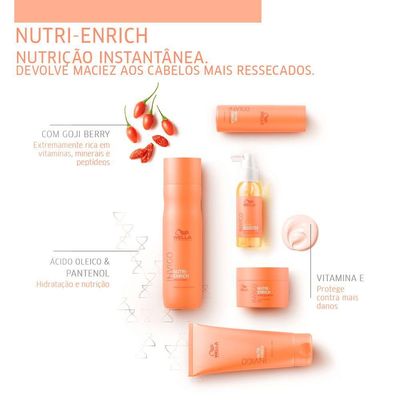 Wella Invigo Nutri-enrich - Máscara Capilar 500ml