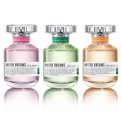 Benetton United Dreams Live Free Eau De Toilette - Perfume Feminino 80ml