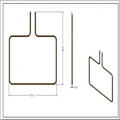 Resistência Superior Para Fornos De Embutir Verde 110V
