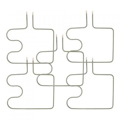 Kit Resistência Inferior Para Fornos Embutir 220V - 5 Peças Verde 220V