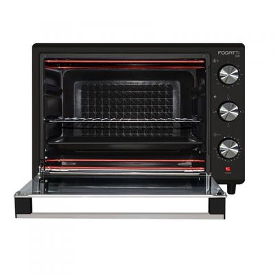 Forno Elétrico De Bancada 50Litros Fogatti Black I50Preto 110V