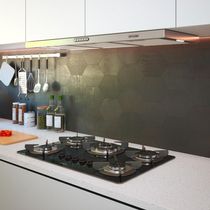 Depurador Fogatti Compact New Embutir Inox 90Cm Inox 110V
