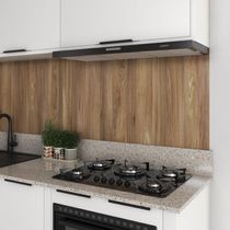 Depurador Fogatti Compact New Embutir Black 90Cm Preto 220V
