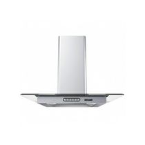 Coifa De Parede 60cm Vidro Reto Duto Slim Fogatti Inox 220V