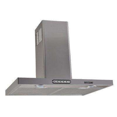 Coifa De Parede 60cm Retangular Duto Slim Fogatti Inox 220V