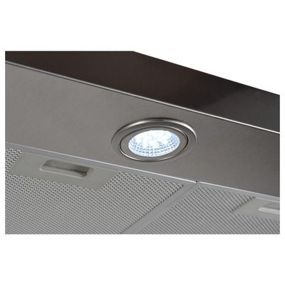Coifa De Parede 60cm Retangular Duto Slim Fogatti Inox 220V