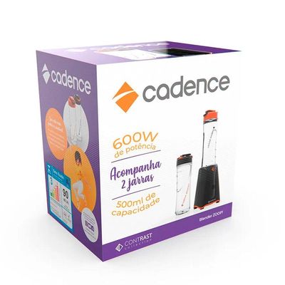 Blender Zoop Contrast Cadence Com 2 Jarras 110V