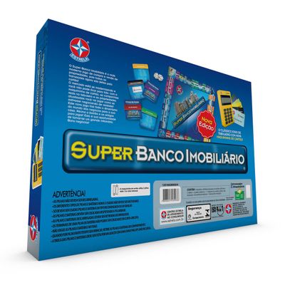 Jogo Super Banco Imobiliário - Brinquedos Estrela