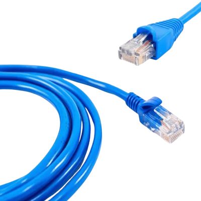 Cabo de Rede Patch Cord RJ45 Macho 30 Metros Azul XC-CR-30M