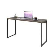 Mesa Para Escritório e Home Office Industrial Aspen 135 cm C01 Carvalho Dark - Lyam Decor