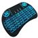 Mini Teclado Wireless com Touchpad Com Led Usb Android Console e Tv