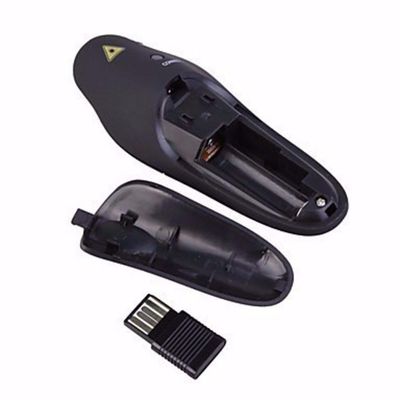 Apresentador Multimidia Laser Sem Fio Preto - Alcance De 10 a 15 Metros Ap400