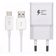 Kit Carregador Usb Para Samsung Galaxy Gran Prime Duos V8 Branca