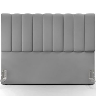 Cabeceira Cama Box Casal King 195 cm Dália W01 Facto Cinza - Lyam Decor