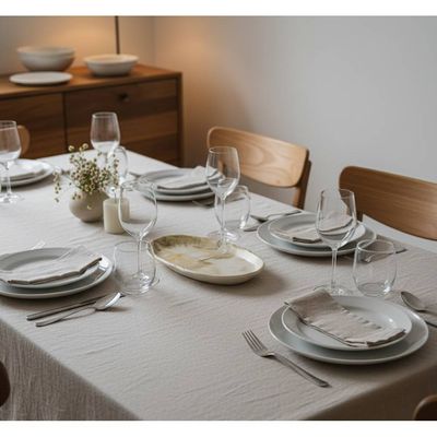 Bandeja Decorativa Multiuso em Concreto Jesmonite Marmorizado