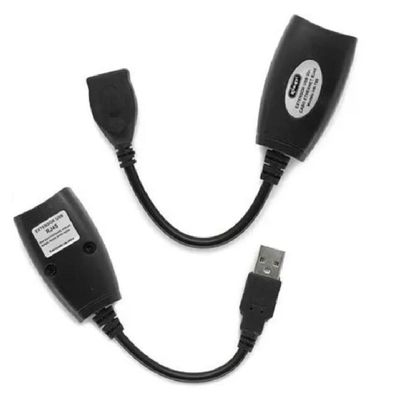 Extensor Usb 2.0 Via Cabo De Rede Rj45 Ate 150 Mts Knup