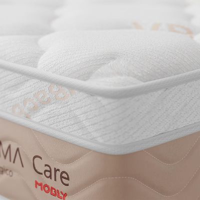 Colchão Viúva Sigma Care Misto (23x128x188) Bege e Branco