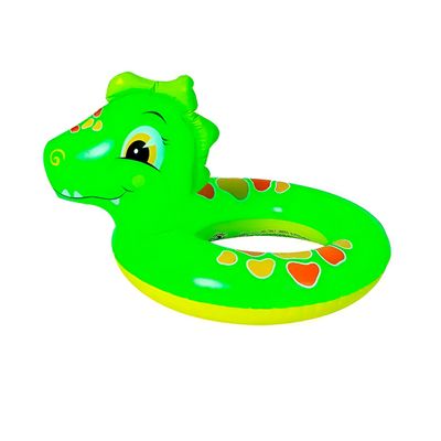 Boia Inflável Infantil Redonda Cavalo Marinho Colorida