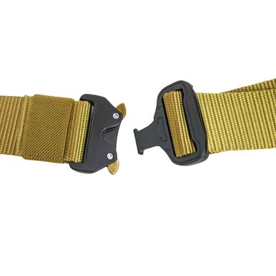 Cinto Tatico Com Fivela De Engate Rapido Metal Anti Alergico Cor:Bege