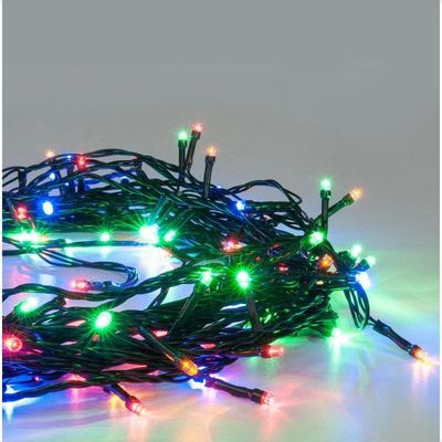 Cordão Luminoso Led Pisca Pisca 8 Funções 200 Leds Taschibra 110v Colorida