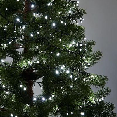 Cordão Luminoso Led Pisca Pisca 8 Funções 500 Leds Taschibra 110v 6500k Branco Frio