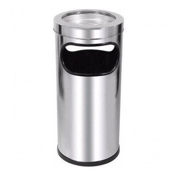 Cinzeiro Com Lixeira Para Condomínios E Empresas - Aço Inox