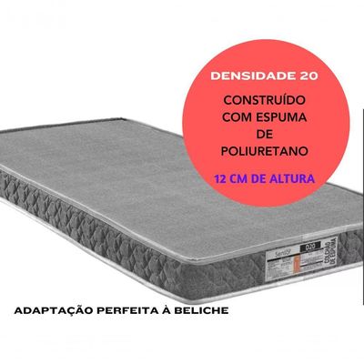 Beliche Jaspe Com 2 Colchões - Conforto E Estrutura Reforçada Nature