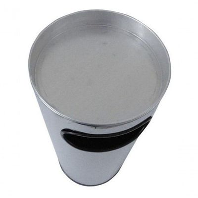 Cinzeiro Lixeira Em Aço Inox Com Aro Em Inox 50 L