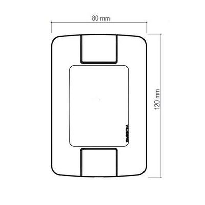 Espelho 4x2 Módulo Horizontal Tramontina Linha Aria - Decoração E Iluminação