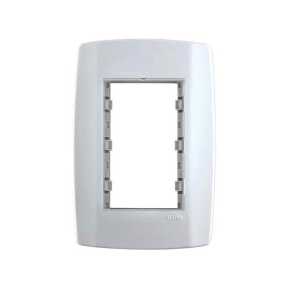 Espelho 4x2 3 Módulos Horizontais Linha Slim - Ilumi Led