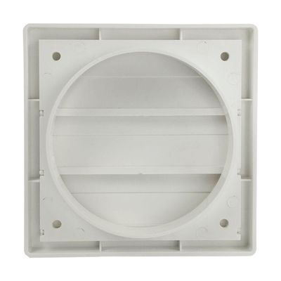 Grade Externa Para Saída De Ar Auto Fechante 100mm