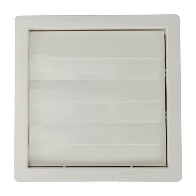 Grade Externa Para Saída De Ar Auto Fechante 100mm