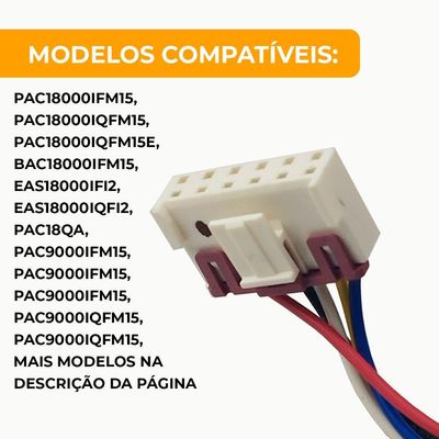 Motor Ventilador Evaporadora 9 A 18.000 Btus Philco Zkfp-20-8-125