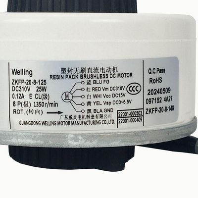 Motor Ventilador Evaporadora 9 A 18.000 Btus Philco Zkfp-20-8-125