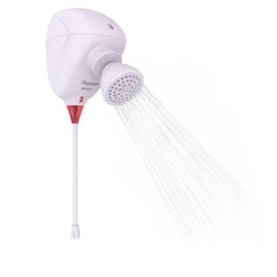 Chuveiro Ducha Eletrônica Move 7500 Watts Branca - Jato Direcionável E Temperatura Progressiva 220V