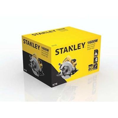 Serra Circular 1600 Watts 110V Disco 7-1-4'' Stanley - 100% Rolamentada