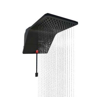 Chuveiro Ducha Eletrônica Ducali Preta 5500W Grande Espalhador Jato Obediente Zagonel 110V