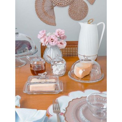 Queijeira Bird Pássaro 20 Cm Cristal Ecológico Wolff