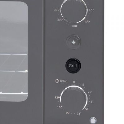 Interruptor Com Botão Do Grill Dourador Para Fornos Preto Bivolt